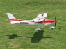 Радиоуправляемый самолет Top RC Cessna 182 400 class синяя 965мм KIT