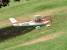 Радиоуправляемый самолет Top RC Cessna 182 400 class синяя 965мм KIT