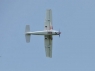 Радиоуправляемый самолет Top RC Cessna 182 400 class синяя 965мм KIT