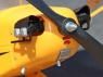 Радиоуправляемый самолет Top RC J3 желтый 1400мм KIT