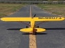 Радиоуправляемый самолет Top RC J3 желтый 1400мм KIT