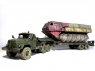 Сборная модель AVD Шнекороторный снегоболотоход ЗИЛ-4904, 1/43