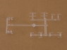 Сборная модель AVD Гусеничный транспортёр-снегоболотоход (ГТ-С), 1954 г., 1/43