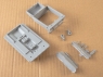 Сборная модель AVD Вездеход ЗИЛ-2906, 1/43