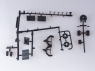 Сборная модель AVD МАЗ-200В с полуприцепом МАЗ-5217, 1/43