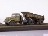 Сборная модель AVD МАЗ-200В с полуприцепом МАЗ-5232В, 1/43