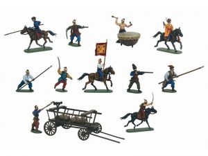 Сборные солдатики ZVEZDA Запорожские казаки, 1/72