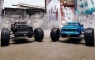 Радиоуправляемый монстр ARRMA 1/8 NOTORIOUS 6S V5 4WD BLX RTR (синий)