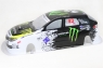 12391 Кузов Subaru WRX STI хэтчбек для дрифт моделей HSP 1/10