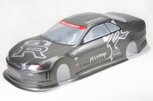 12392 Кузов Nissan Skyline GTR R34 для дрифт моделей HSP 1/10