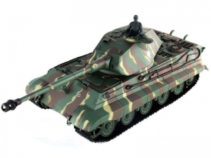 Радиоуправляемый танк Heng Long King Tiger (башня Porsche) Original V6.0  2.4G 1/16 RTR