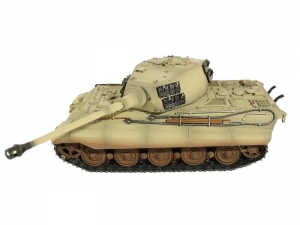 Радиоуправляемый танк Torro King Tiger, башня Henschel (Metal Edition) 1/16, ВВ-пушка V3.0 2.4G RTR