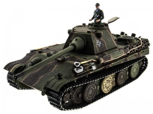 Р/У танк Taigen 1/16 Panther type F (Германия) HC версия, башня на 360, подшипники в ред., V3 2.4G RTR