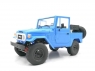 Радиоуправляемая машина WPL японский внедорожник FJ40 (голубая) 4WD 2.4G 1/16 (комплект для сборки)