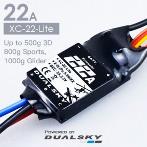 Регулятор для б/к двигателей Dualsky XC-22-Lite -  Регулятор для б/к двигателей Dualsky XC-22-Lite -  XC-22-Lite