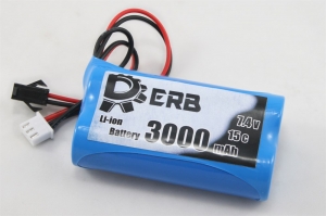 WPL-7430 Аккумулятор DERB Li-ion 7.4V 3000mAh
