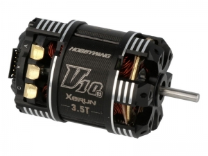 Бесколлекторный мотор Hobbywing XERUN-V10-3.5T-BLACK-G3 (9450KV, 3.17/13.3, 1/10, 1/12)