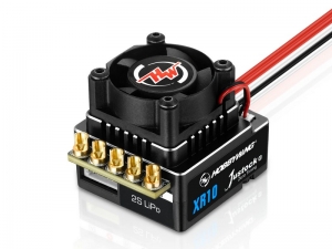 Бесколлекторный регулятор Hobbywing XERUN-XR10-Justock-Black-G3 (60A-380A, 1/10, 1/12)