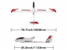 Радиоуправляемый планер Volantex RC Ranger 2000мм Brushless PNP