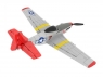 Радиоуправляемый самолет Volantex RC P51D 400мм (синий) 2.4G 4ch LiPo RTF with Gyro