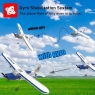 Радиоуправляемый самолет Volantex RC Sport Cub 400мм 2.4G 2ch LiPo RTF с гироскопом (цвет синий)