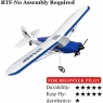 Радиоуправляемый самолет Volantex RC Sport Cub 400мм 2.4G 2ch LiPo RTF с гироскопом (цвет синий)