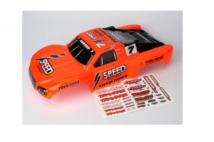 Traxxas Окрашенный кузов Robby Gordon с наклейками для автомодели TRAXXAS Slash 4x4 масштаба 1:10