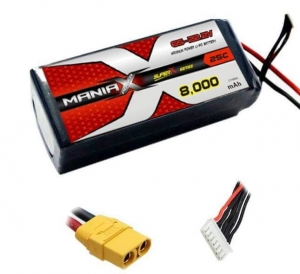 Аккумулятор ManiaX LiPo 6S 8000mAh 25C