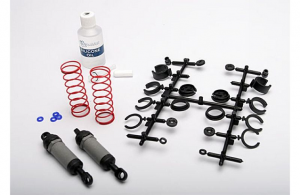 Traxxas Амортизаторы передние Ultra Shocks (серые)