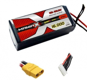 Аккумулятор ManiaX LiPo 6S 16000mAh 25C