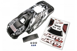 Traxxas Вырезанный и частично окрашенный кузов для автомодели TRAXXAS Jato 3.3