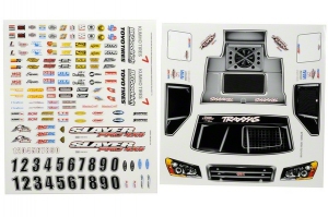 Traxxas Комплект наклеек для корпуса автомодели TRAXXAS Slayer 4WD