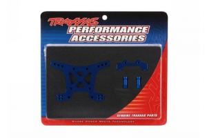 Traxxas Стойка крепления передних амортизаторов для автомоделей TRAXXAS Slash 4x4, Stampede 4x4 (алюминий) 