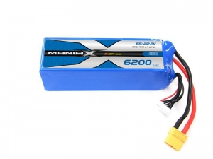 Аккумулятор ManiaX LiPo 6S 6200mAh 45C