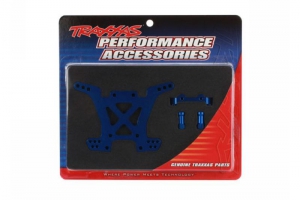 Traxxas Стойка крепления задних амортизаторов для автомоделей TRAXXAS Slash 4x4, Stampede 4x4 (алюминий)