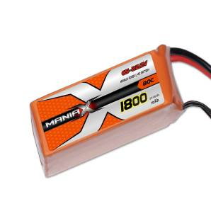 Аккумулятор LiPo ManiaX 6S 1800mAh 80c