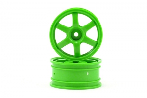 Traxxas Диски для Ford Mustang, Rally, Race Truck масштаба 1:16 green, 2шт.