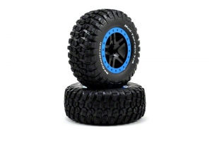 Traxxas Колеса в сборе для автомоделей шорт-корс траков масштаба 1:10, 2 шт. 