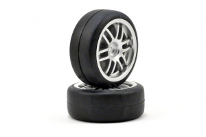 Traxxas Колеса в сборе для моделей Ford Mustang, Rally, Race Truck масштаба 1:16, 2 шт. 
