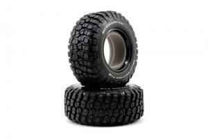 Traxxas Шины BFGoodrich Mud-Terrain со вставками для автомоделей масштаба 1:10, 2шт.