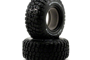 Traxxas Шины BFGoodrich Mud-Terrain со вставками для автомоделей масштаба 1:10, 2шт.