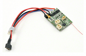 Spektrum Приемник 6 каналов DSMХ AR6410NBL + AS3X + ESC