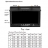Монитор LCD5802D 5.8G 40 каналов 7 дюймов FPV Diversity с DVR