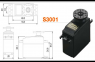 Futaba S3001 (пластик, 3.2кг/см, 0.23сек)