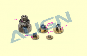 Align Шестерни металл G1-5 серво DS515