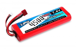 nVision Li-pol 7.4V 4500mAh, 45C, 2s1p, Deans T-Plug