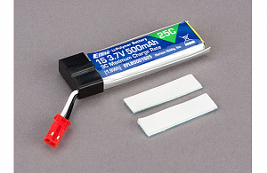 E-Flite Li-pol 3.7V 500mAh, 12C, 1s1p