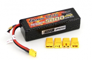 Gens Ace Li-pol 11.1V 5000mAh, 40C, 3s1p, Universal