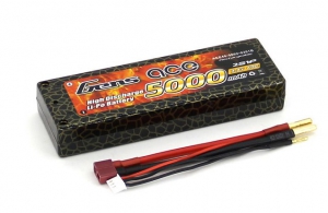 Gens Ace Li-pol 7.4V 5000mAh, 40C, 2s1p, Deans T-Plug