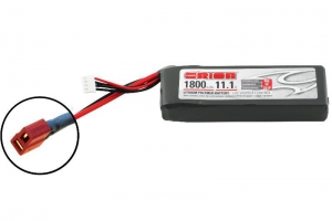 Team Orion Li-Po 11,1В (3S) 1800mah 50C SoftCase Deans plug with LED charge status